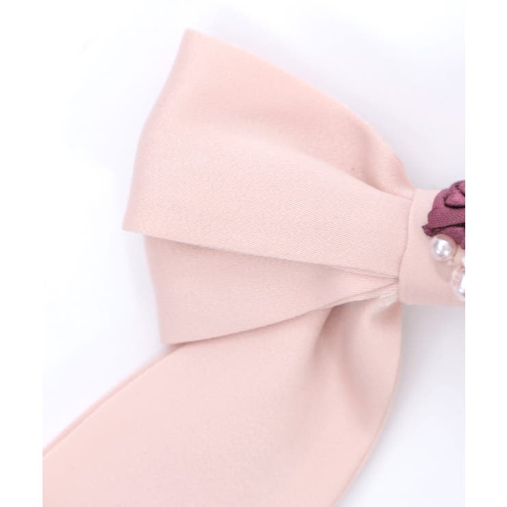 巻き薔薇リボンヘアクリップ | axes femme | 詳細画像15 