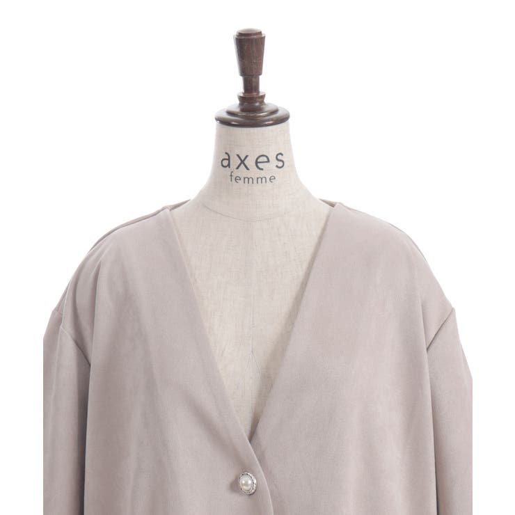 スエードコーディガン | axes femme | 詳細画像13 