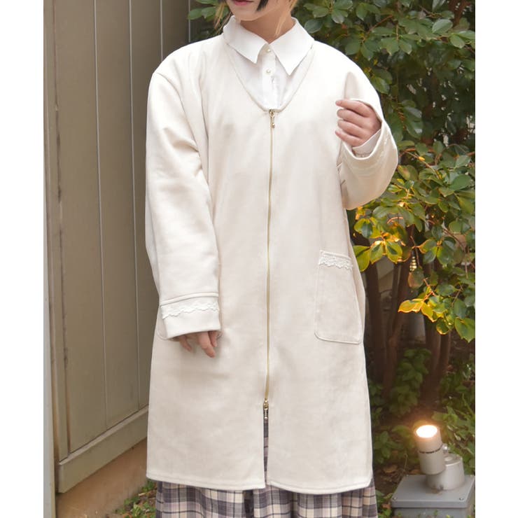 カットスエードコーディガン | axes femme | 詳細画像10 