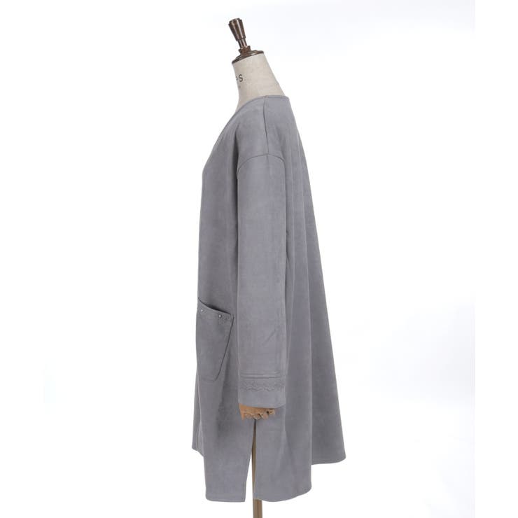 カットスエードコーディガン | axes femme | 詳細画像19 