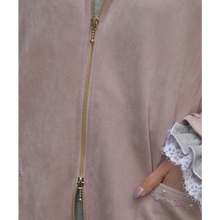 カットスエードコーディガン | axes femme | 詳細画像6 