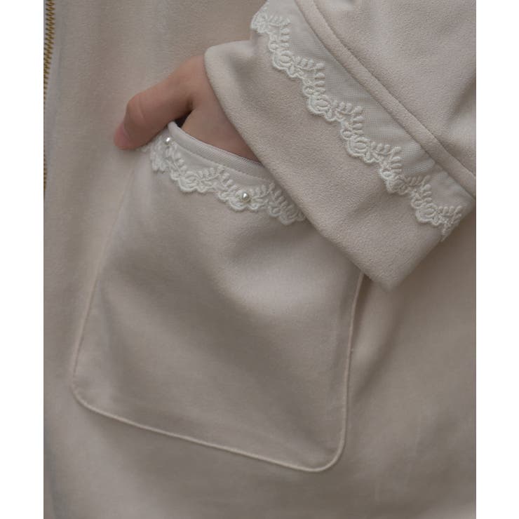 カットスエードコーディガン | axes femme | 詳細画像9 