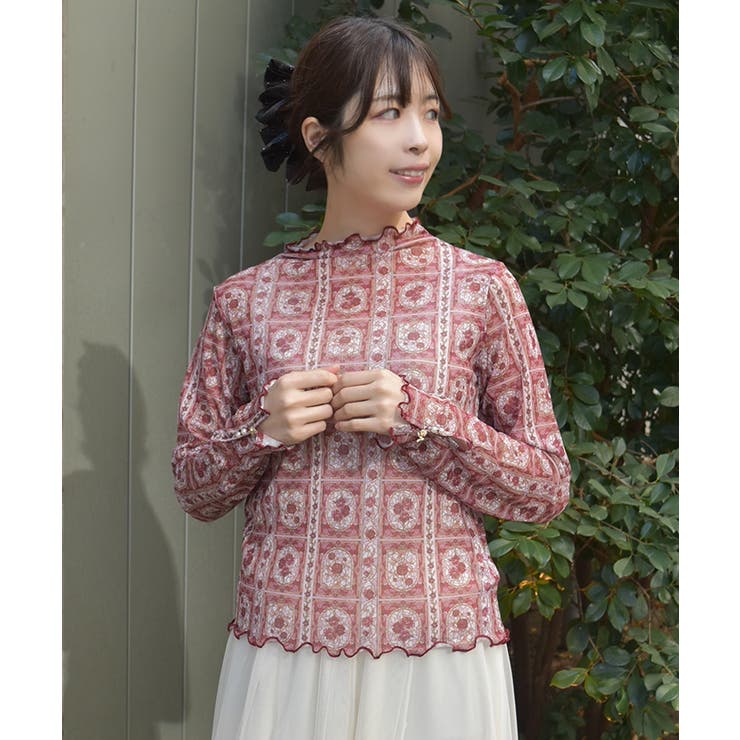 総柄アソートシアーインナー | axes femme | 詳細画像10 