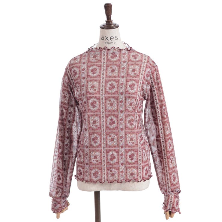 総柄アソートシアーインナー | axes femme | 詳細画像11 