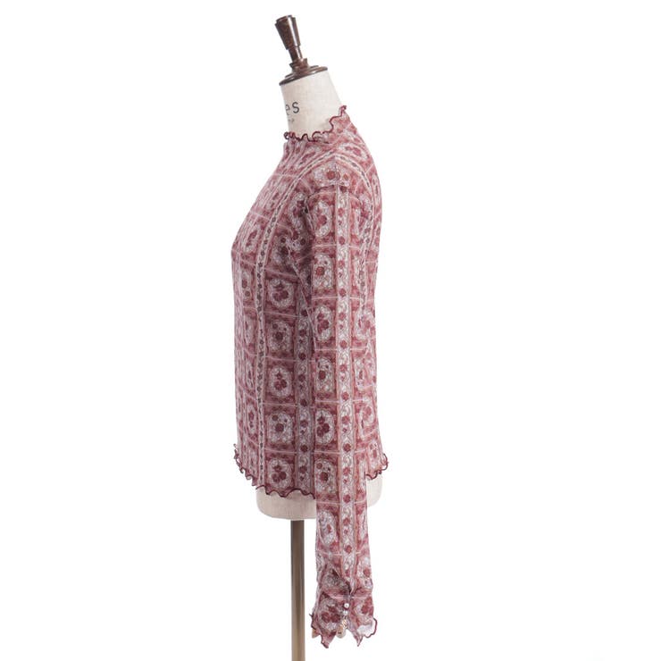 総柄アソートシアーインナー | axes femme | 詳細画像12 