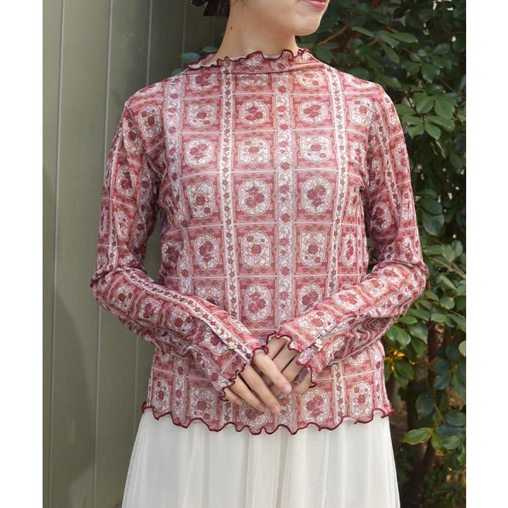 総柄アソートシアーインナー | axes femme | 詳細画像9 