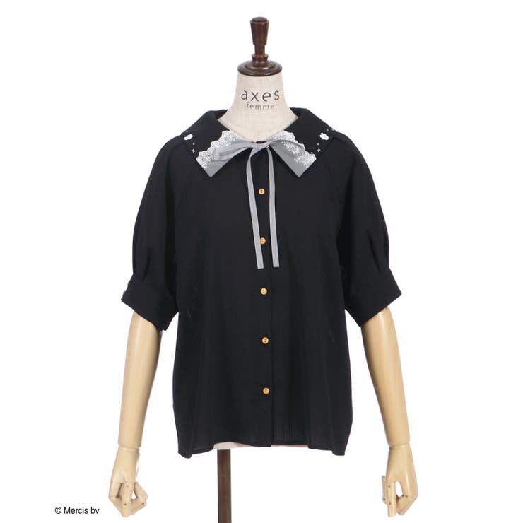 miffy／襟ブラウス[品番：IGAW0002111]｜axes femme