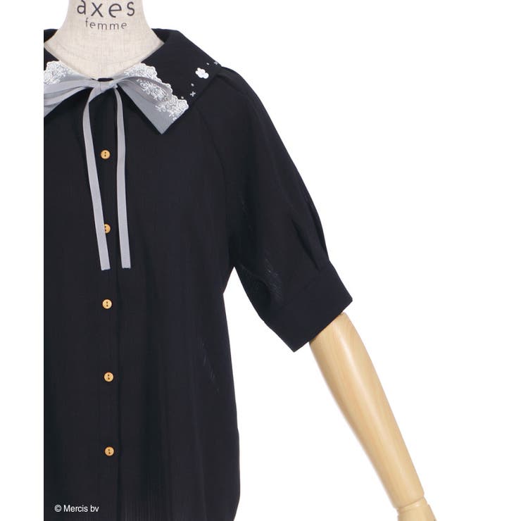 miffy／襟ブラウス[品番：IGAW0002111]｜axes femme