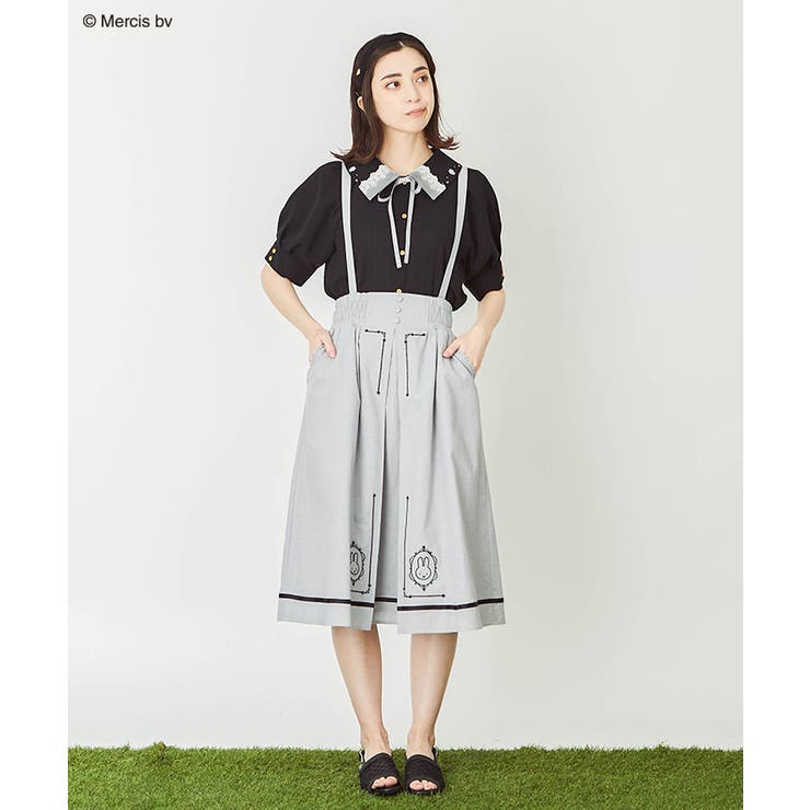 axes☆ｍｉｆｆｙ☆襟ブラウス☆ピンク☆レディース F miffy／襟ブラウス[品番：IGAW0002111]｜axes femme