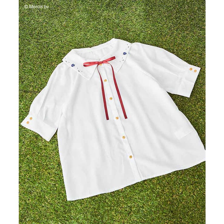 miffy／襟ブラウス[品番：IGAW0002111]｜axes femme