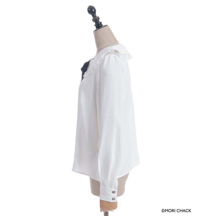 『グルーミー』レースブラウス | axes femme | 詳細画像12 