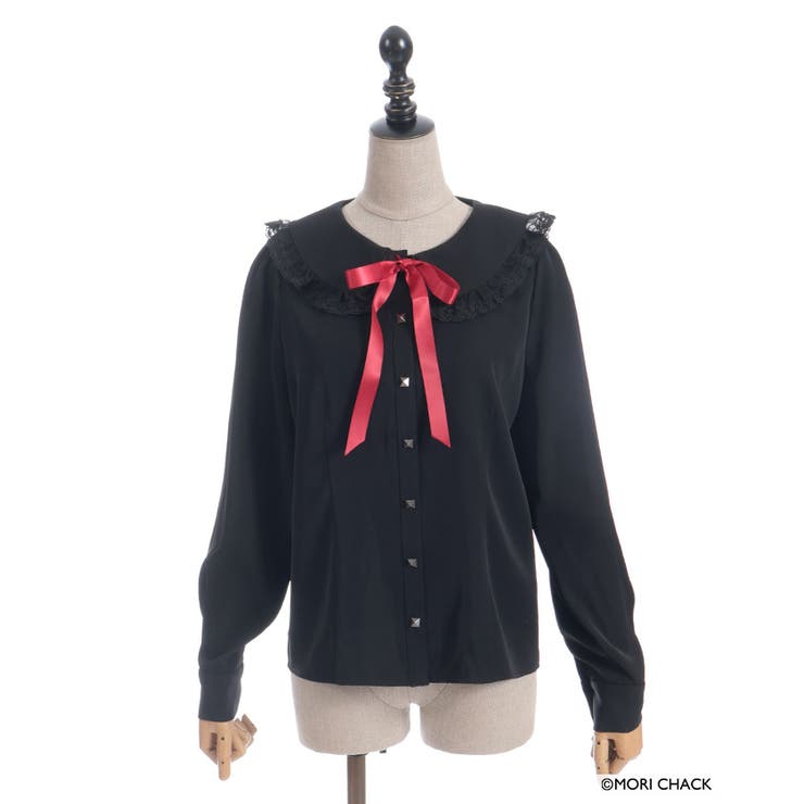 『グルーミー』レースブラウス | axes femme | 詳細画像21 