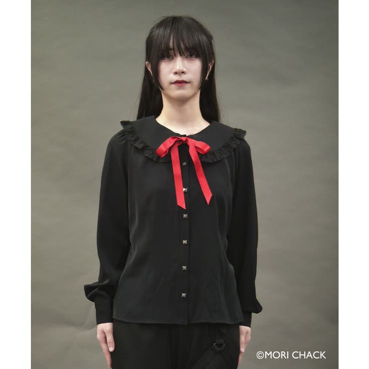 『グルーミー』レースブラウス | axes femme | 詳細画像4 