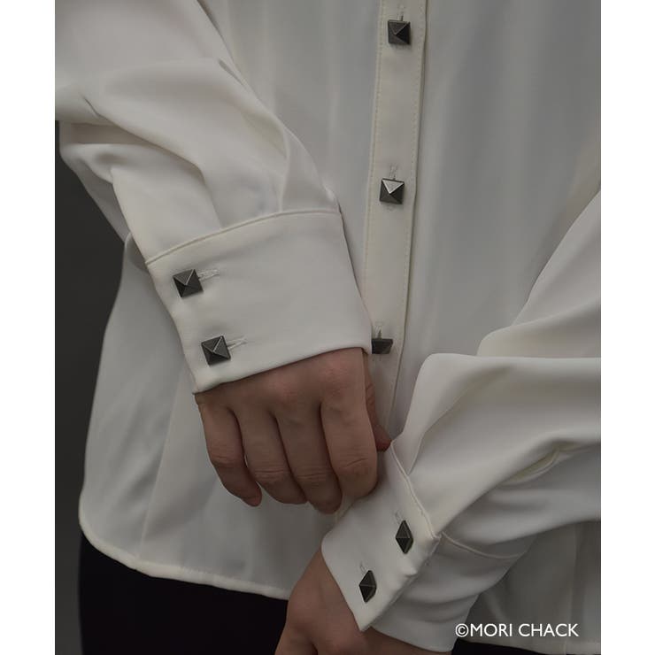 『グルーミー』レースブラウス | axes femme | 詳細画像6 