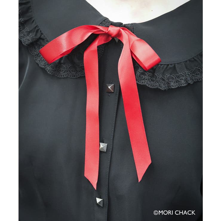 『グルーミー』レースブラウス | axes femme | 詳細画像8 