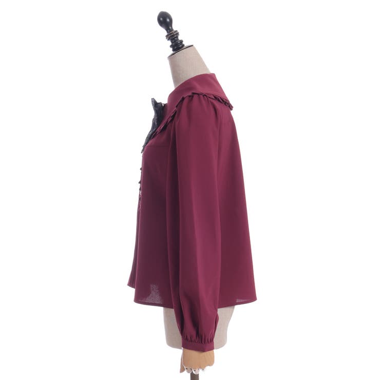 ナイトメアチェックリボンブラウス | axes femme | 詳細画像17 