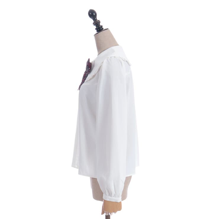 ナイトメアチェックリボンブラウス | axes femme | 詳細画像9 