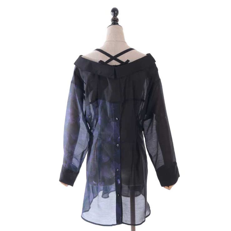 ポイズンベリーシアーシャツ | axes femme | 詳細画像10 