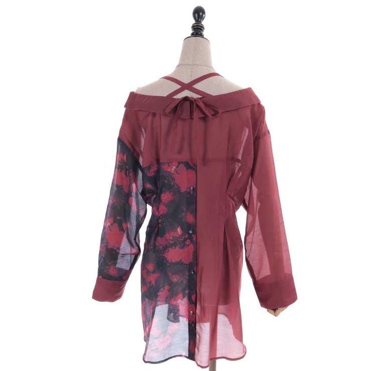 ポイズンベリーシアーシャツ | axes femme | 詳細画像19 