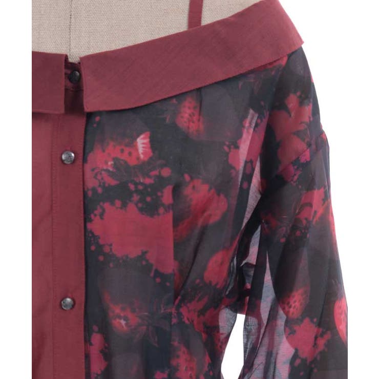 ポイズンベリーシアーシャツ | axes femme | 詳細画像22 