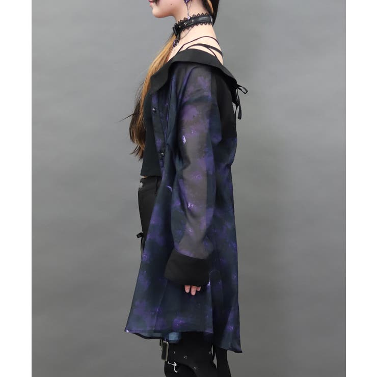 ポイズンベリーシアーシャツ | axes femme | 詳細画像6 