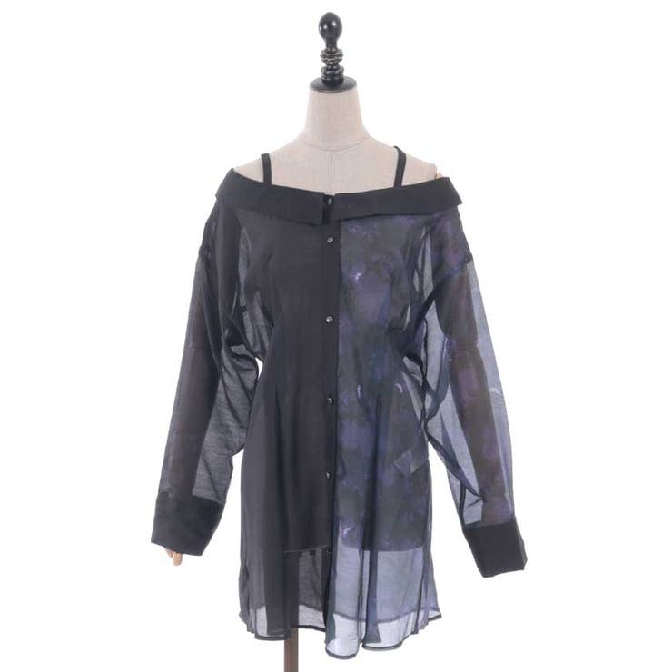 ポイズンベリーシアーシャツ | axes femme | 詳細画像8 