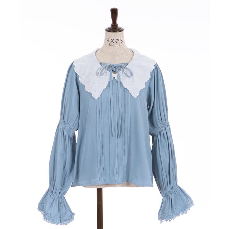 ダブルビッグ衿ブラウス | outlet | axes femme online shop
