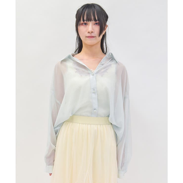 ラメシアーシャツ | axes femme | 詳細画像3 