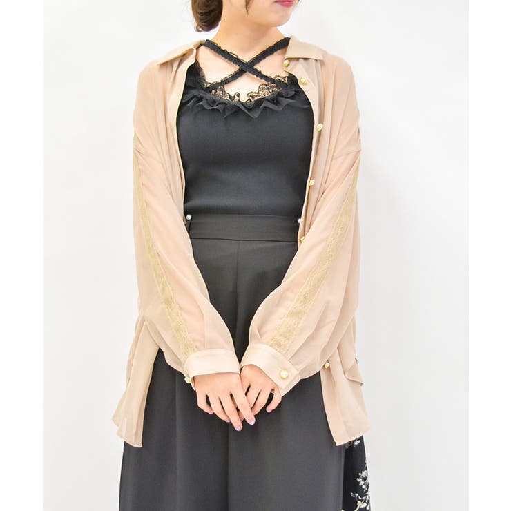 モカ | ラメシアーシャツ | axes femme