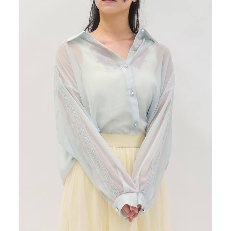 ミント | ラメシアーシャツ | axes femme