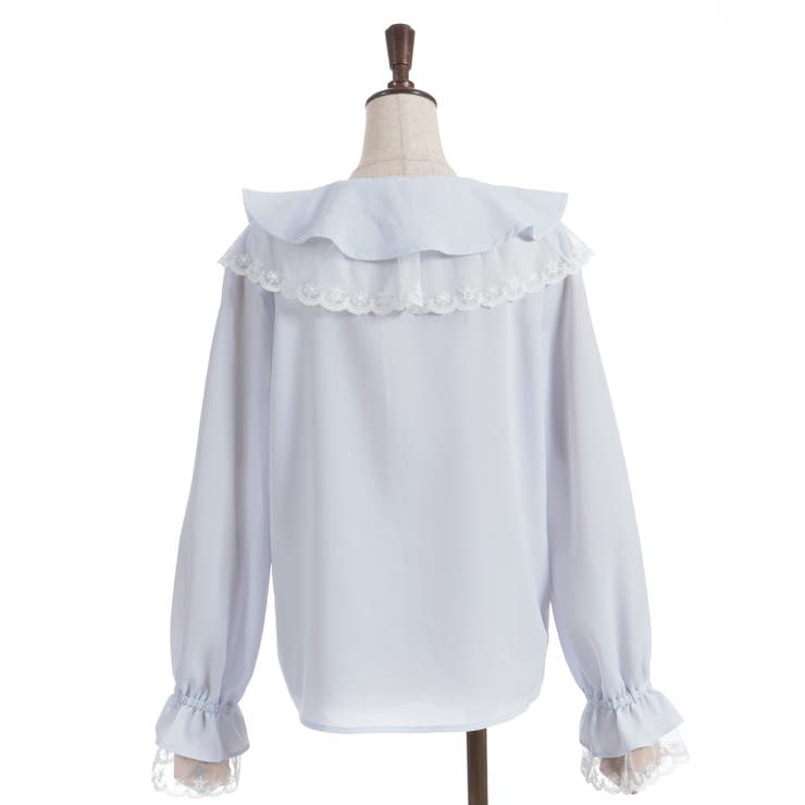 スノー・ローズ刺繍ブラウス | axes femme | 詳細画像19 