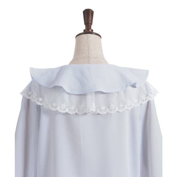 スノー・ローズ刺繍ブラウス | axes femme | 詳細画像22 