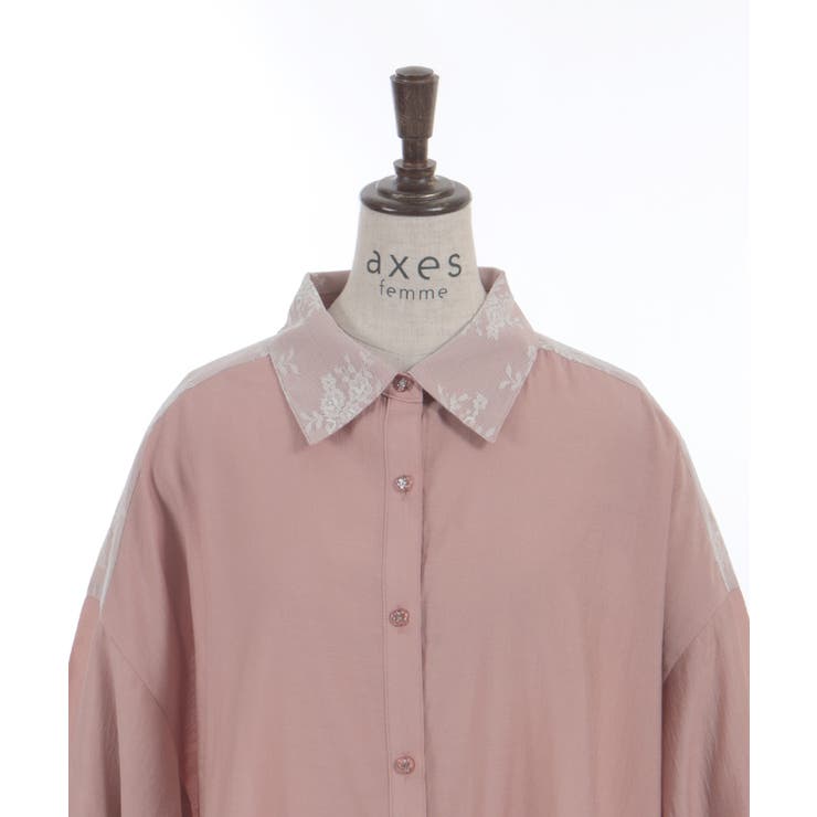 ＵＶカットシアーシャツ | axes femme | 詳細画像25 