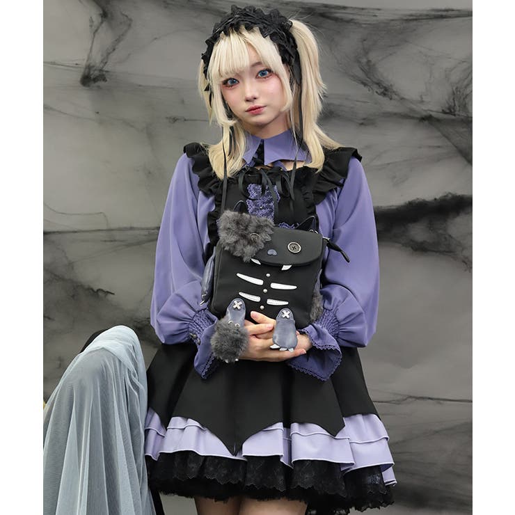 リリスコウモリ襟ブラウス | axes femme | 詳細画像8 