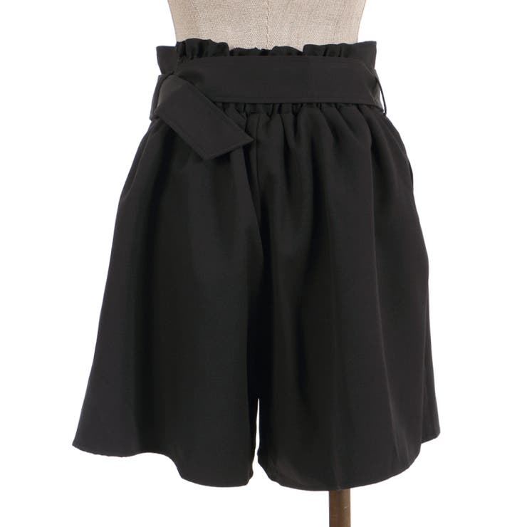 ベルト付プリーツキュロット[品番：IGAW0002186]｜axes femme