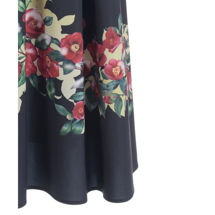 椿柄スカート | axes femme | 詳細画像19 