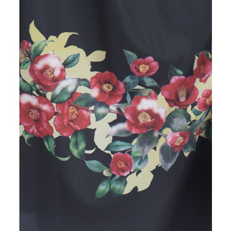 椿柄スカート | axes femme | 詳細画像21 