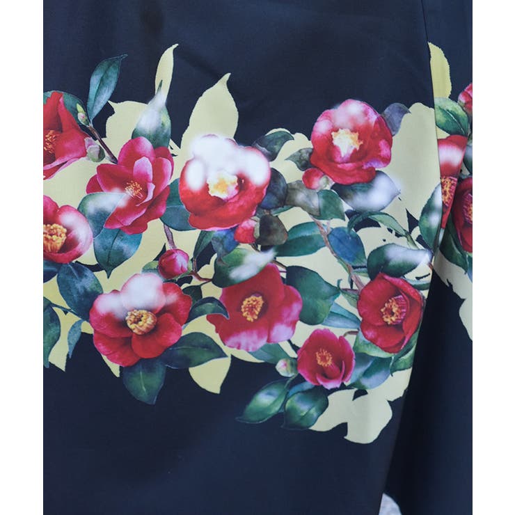 椿柄スカート | axes femme | 詳細画像5 