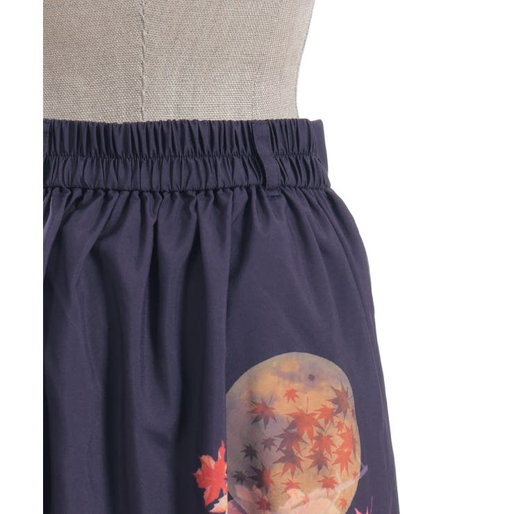 紅葉柄スカート | axes femme | 詳細画像16