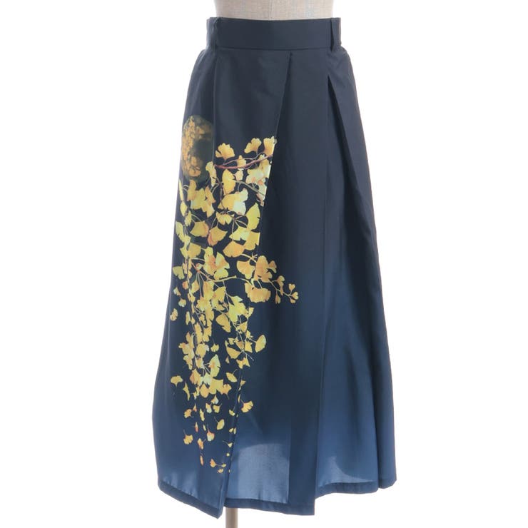 紅葉柄スカート | axes femme | 詳細画像17