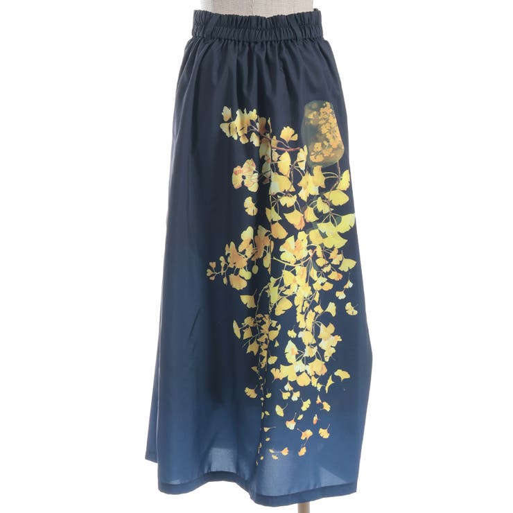 紅葉柄スカート | axes femme | 詳細画像19