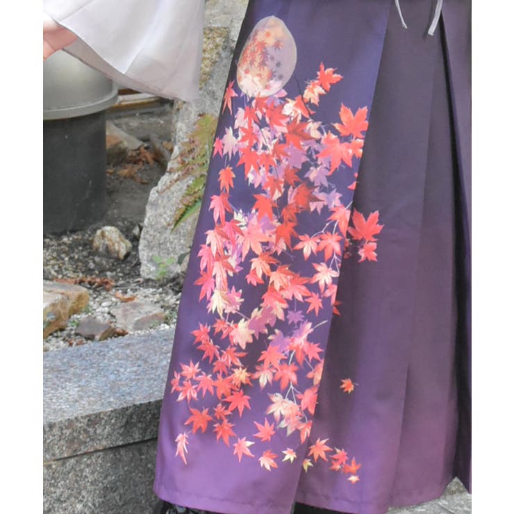 紅葉柄スカート | axes femme | 詳細画像8