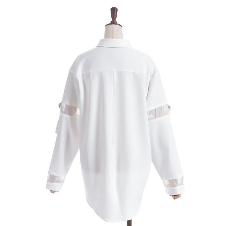 ハトメシャツチュニック | axes femme | 詳細画像11 