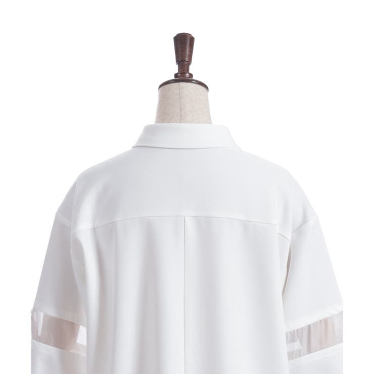 ハトメシャツチュニック | axes femme | 詳細画像14 