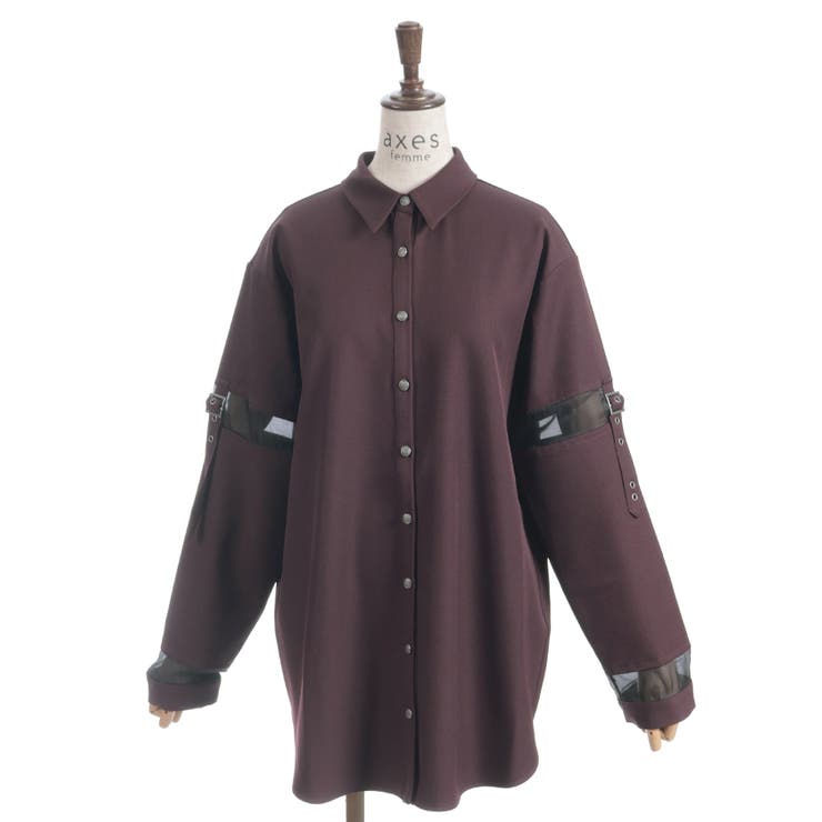 ハトメシャツチュニック | axes femme | 詳細画像16 