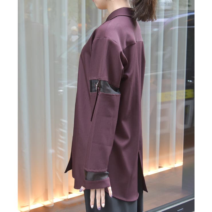 ハトメシャツチュニック | axes femme | 詳細画像2 