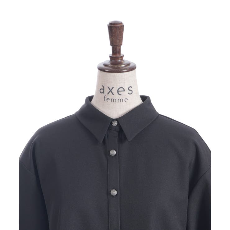 ハトメシャツチュニック | axes femme | 詳細画像27 