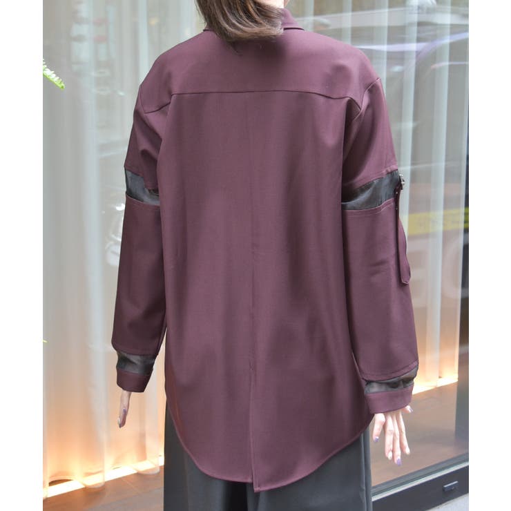 ハトメシャツチュニック | axes femme | 詳細画像3 