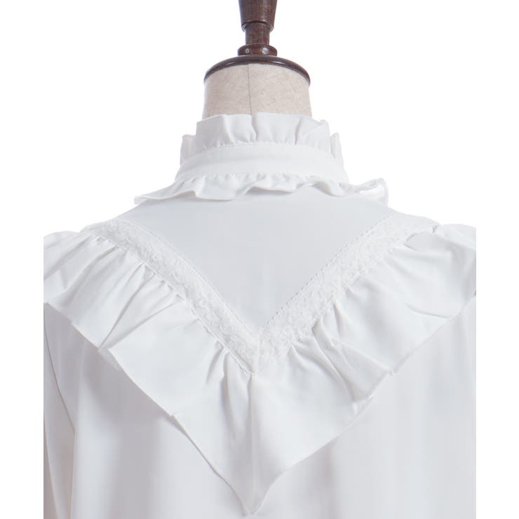 姫袖風フレア袖ブラウス | axes femme | 詳細画像19 