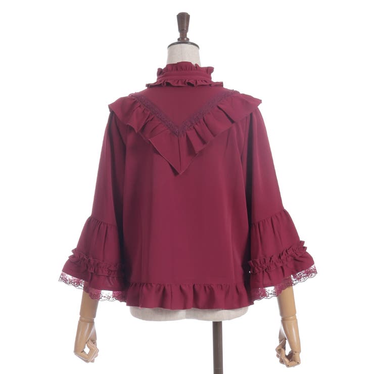 姫袖風フレア袖ブラウス | axes femme | 詳細画像23 